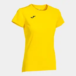 Women's T-shirt Combi Woman Shirt S/S Yellow