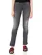 G-STAR RAW Damen Attacc Mid Waist Straight Jeans, Grau (medium aged 6132-071), 28W / 30L