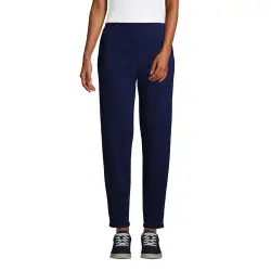 7/8-Jogginghose SERIOUS SWEATS, Damen, Gre:S petite, Blau, Baumwoll-Mischung/Polyester-Mischung, by Lands'''' End