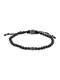 FOSSIL Armband schwarz / silber