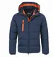 Blaue Winterjacken