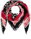 GERRY WEBER Tuch schwarz / rot / wei