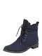 MARCO TOZZI Schnürstiefel mit langen Senkeln navy