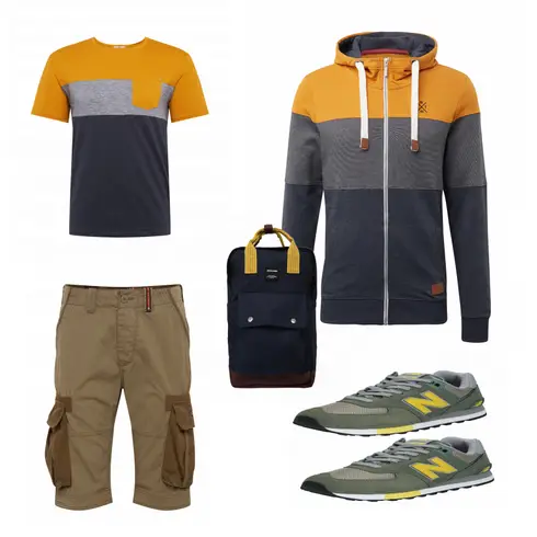 Grün Schuh Sneaker New Balance kombinieren