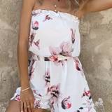 Off Shoulder Overalls image