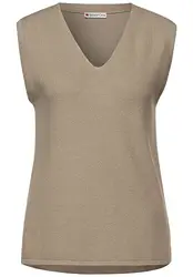 Street One Damen Cosy Pullunder Crystal Sand Melange 38