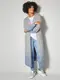 Strickmantel grau/blau Angel of Style