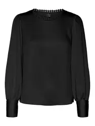 VERO MODA Shirt ''''Pritti'''' schwarz