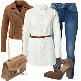 Outfit mit Rot High Heel S.Oliver "Schönes Frühlings Outfit"