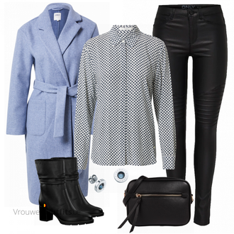 Outfit met grijs Brax "Elegante winteroutfit"