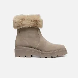 Beige women's ankle boots Felleny - Women's