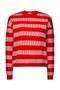 Rote Gestreifte Pullover image