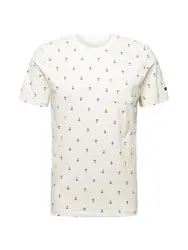 TOM TAILOR Shirt weiß / schwarz