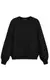 PRETTYGARDEN Damen-Pullover, langärmelig, gerippt, lockerer Rundhalsausschnitt, Herbstpullover für Damen, lässiger Pullover, Schwarz, M