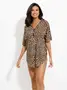 Beige Blusenkleider image
