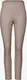 Taupe Vegan Leather Leggings - Faux Leren Dames Leggings - Faux Leather - PU - Hoge Taille - Maat S - Valt Klein - Taupe