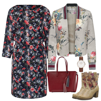 Outfit mit Grün Stiefel Bullboxer "Allthecolorsofautumn"