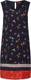 s.Oliver Kleid navy / rot / mischfarben