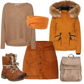 Outfit mit Superdry "Warm Tones"