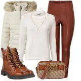 Rote Chelsea Boots kombinieren image
