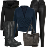 Weiße Gabor Stiefel Outfits image