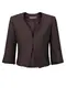Ashley Brooke By Heine Kurzblazer mit Struktur schoko