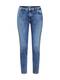 Rich & Royal Jeans ''''Midi - Athleisure - Jean''''  turquoise / blauw denim / geel