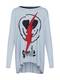 miss goodlife Longsleeve schwarz / hellgrau