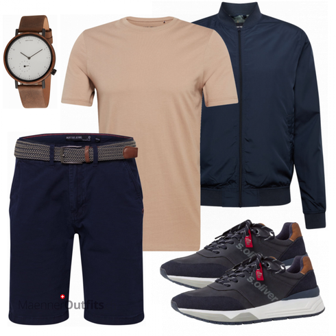 Blau Sneaker S.Oliver kombinieren