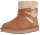 UGG Damen W PURL STRAP BOOT Pferdeschuh, kastanienbraun, 38 EU