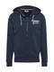 Tommy Jeans Sweatjacke navy / weiß
