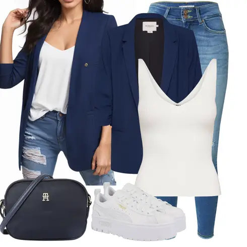 Comment poter Crème/Blanc Top Longueur Classique/Top Sport/Chemise sans Manches/Chaussures pour hommes/Chemisier Grande Taille/Maillot de bain une pièce grande taille/Sous-vêtements et maillots de bain pour femmes JdY
