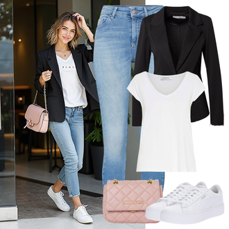 Dlouhé Outfit s Černá/Tmavě šedá Neformální Sako/Kožená Pánská Bund/Krátké Sako/Business Oblek/Smokingové sako/Kožená bunda pro muže/Elegantní Sako/Pletený Sako/Boyfriend Sako/Kožená bunda/Blejzrové Bund Fransa "Perfektní na jaro"