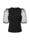 Gina Tricot Bluse ''''Pia'''' schwarz