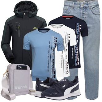 Logoprint Outfit mit Jack & Jones "Herbst Outfits"