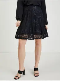 Black Ladies Lace Skirt - Ladies