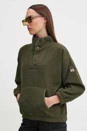 Flis pulover zelena barva, W2012171A-ZC3