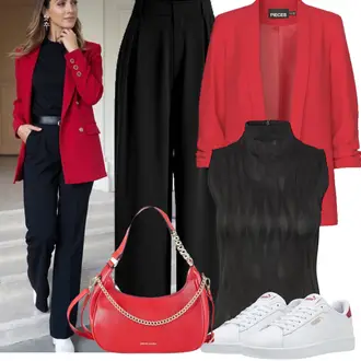 Modisches Frühlingsoutfit 