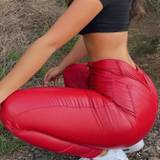 Rote Jeans-Culottes image