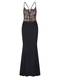 Lipsy Kleid beige / schwarz