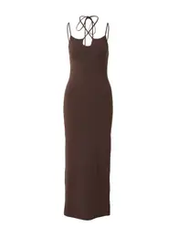 Šaty 'Nina' tmavě hnědá