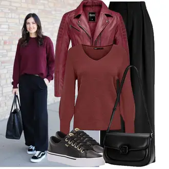 Outfit mit Schwarz/Blau/Gold/Braun Schmaler Sneaker/Sneaker Mit Seitlichem Reißverschluss/Plateau-Sneaker/Sneaker Low/Skateschuh KEDS "Stylische Kombination für den Frühling"