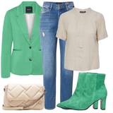 wit Elegant Blouses Outfits voor Dames image