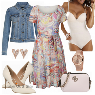 Festival Outfit mit Kleid Große Größe Heine "Festival Look"