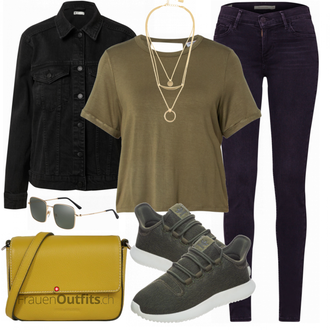 Outfit mit Schwarz Gina Tricot "Street Style Outfit"