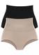 PETITE FLEUR Bodyforming-Taillenslips (2 Stck) nude / schwarz