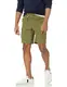 Amazon Essentials elastischer Taille Cargo-Shorts, Olivgrün, M