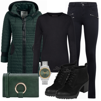Outfit mit Blau Stiefel Vagabond Shoemakers "Ladystyle"
