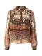 OBJECT Blouse  bruin / gemengde kleuren