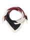 TOMMY HILFIGER Foulard  bleu / rouge / blanc